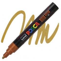 ΜΑΡΚΑΔΟΡΟΣ POSCA PC-5M ΜΠΡΟΝΖΕ